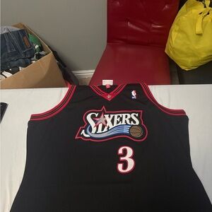 Allen Iverson Sixers Basketball Jersey